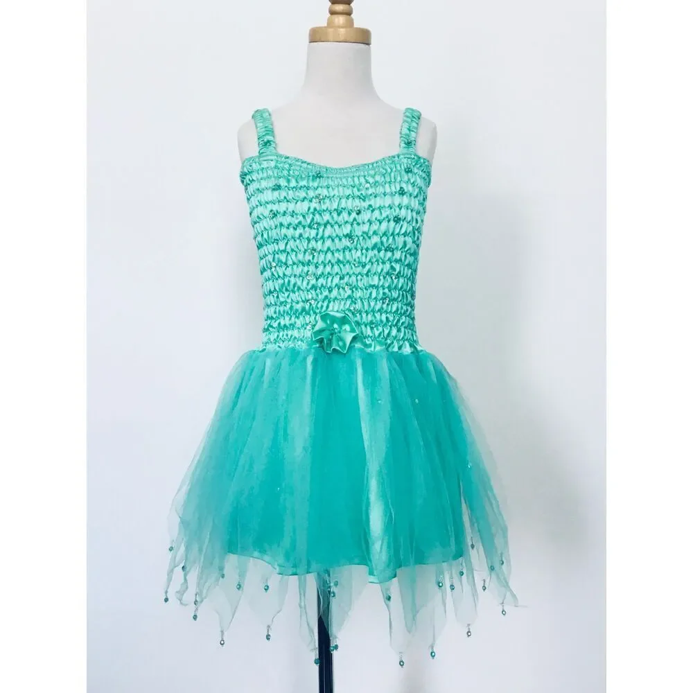 NEW Kids Girls 8/10 Sequin Fairy Halloween Costume